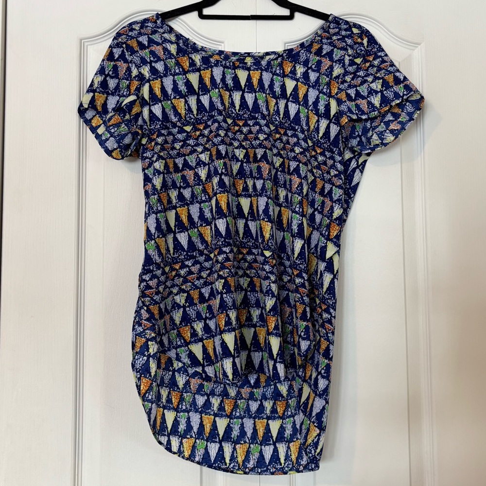 Guilty Geometric Patterned Top